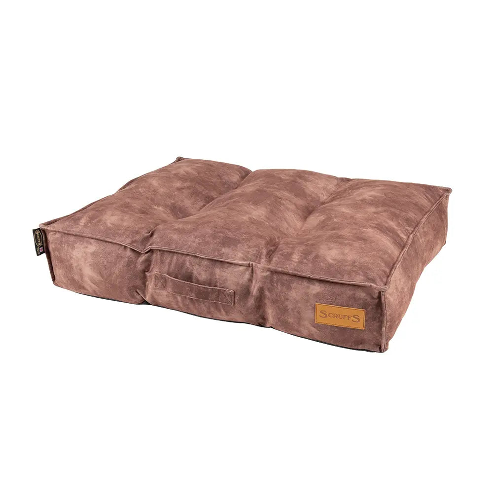 Kensington Dog Mattress (Cream, Grey, Navy or Chocolate) by Scruffs - Memoriex