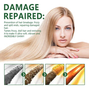 Keratin Hair Mask, Moisturize Repair Split Ends Dry And Frizzy Smooth Hair Care Mask - Memoriex 