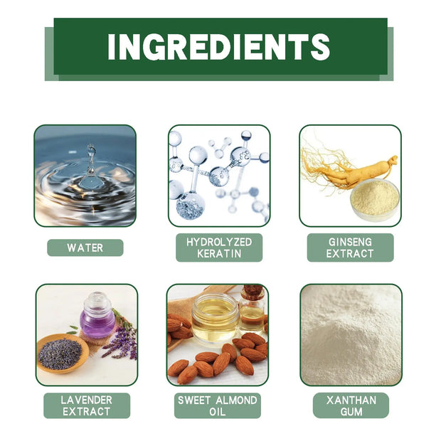 Keratin Hair Mask, Moisturize Repair Split Ends Dry And Frizzy Smooth Hair Care Mask - Memoriex 