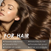 Keratin Repair Hair Mask, Moisturize And Repair Hair Ends Split Improve Dry And Frizz Hair Care Mask - Memoriex 