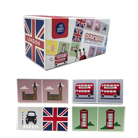 Kids Dominoes Set - London Souvenir GAME05-0