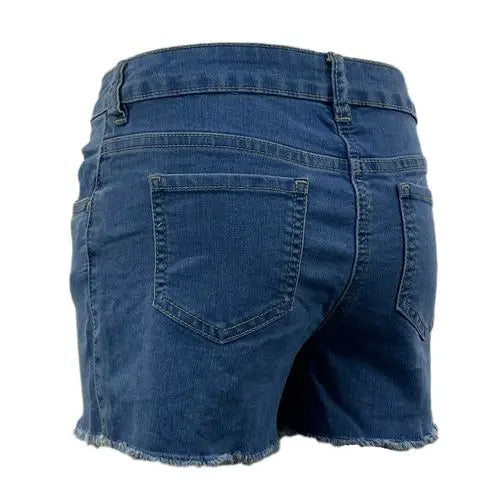 Kids Girls Denim Shorts - Memoriex 