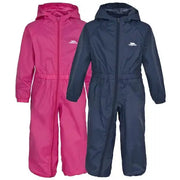 Kids Trespass Button Waterproof All-In-One Suit-1