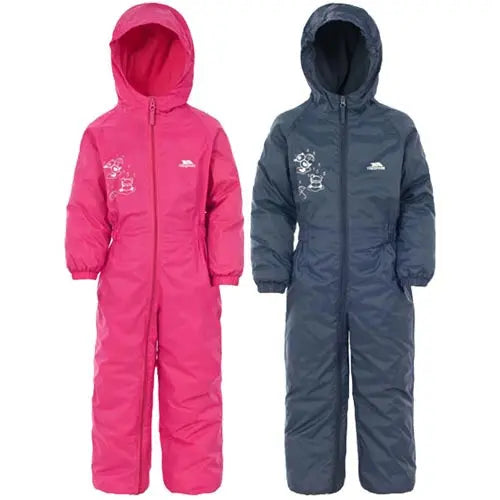 Kids Trespass Dripdrop Padded Waterproof All-In-One Suit - Memoriex 