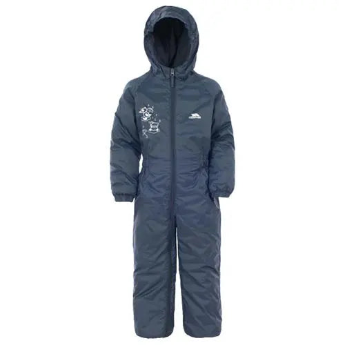 Kids Trespass Dripdrop Padded Waterproof All-In-One Suit - Memoriex 