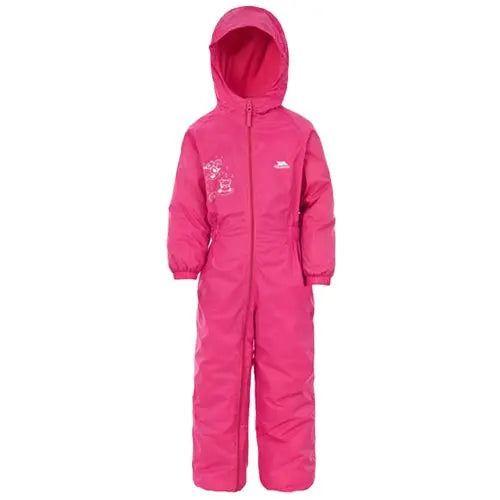 Kids Trespass Dripdrop Padded Waterproof All-In-One Suit - Memoriex 