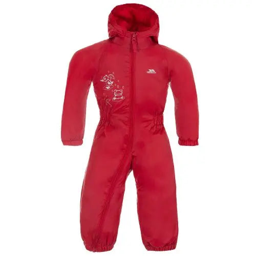 Kids Trespass Dripdrop Padded Waterproof All-In-One Suit-9