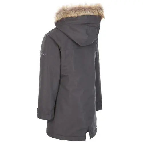 Kids Trespass Rhoda Fishtail Padded Jacket-3