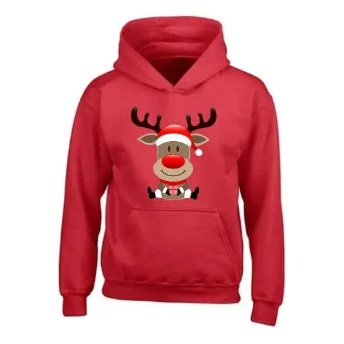 Kids XMS2 "Sitting Reindeer" CustomPX Hoodie-4