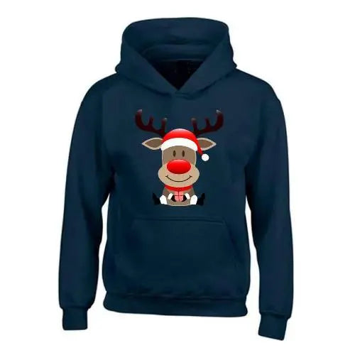 Kids XMS2 "Sitting Reindeer" CustomPX Hoodie-8