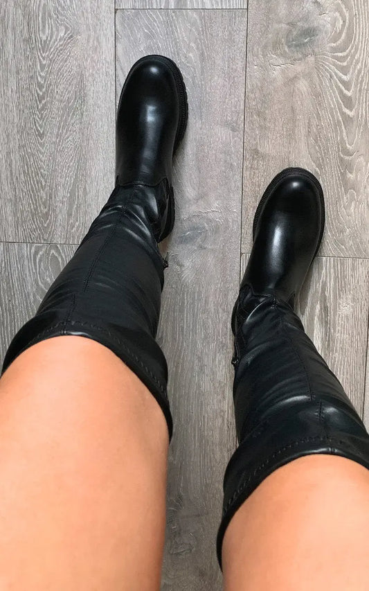 Knee High Boots - Memoriex 