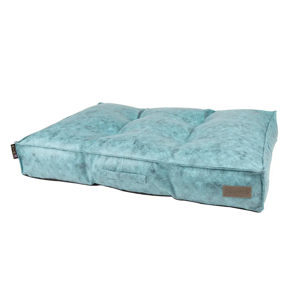 Knightsbridge Dog Mattress (Chocolate, Turquoise, Grey or Olive) by Scruffs - Memoriex