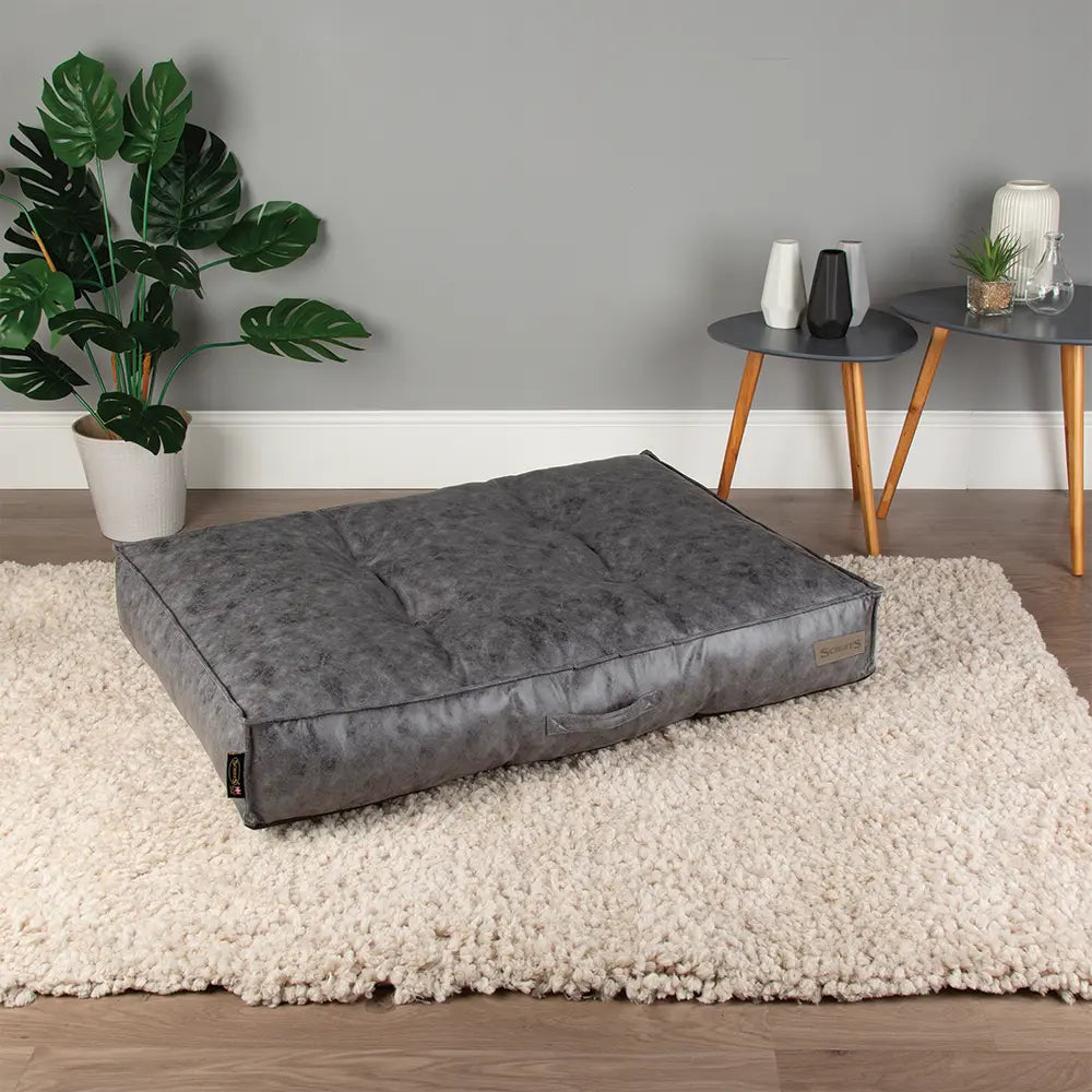 Knightsbridge Dog Mattress (Chocolate, Turquoise, Grey or Olive) by Scruffs - Memoriex