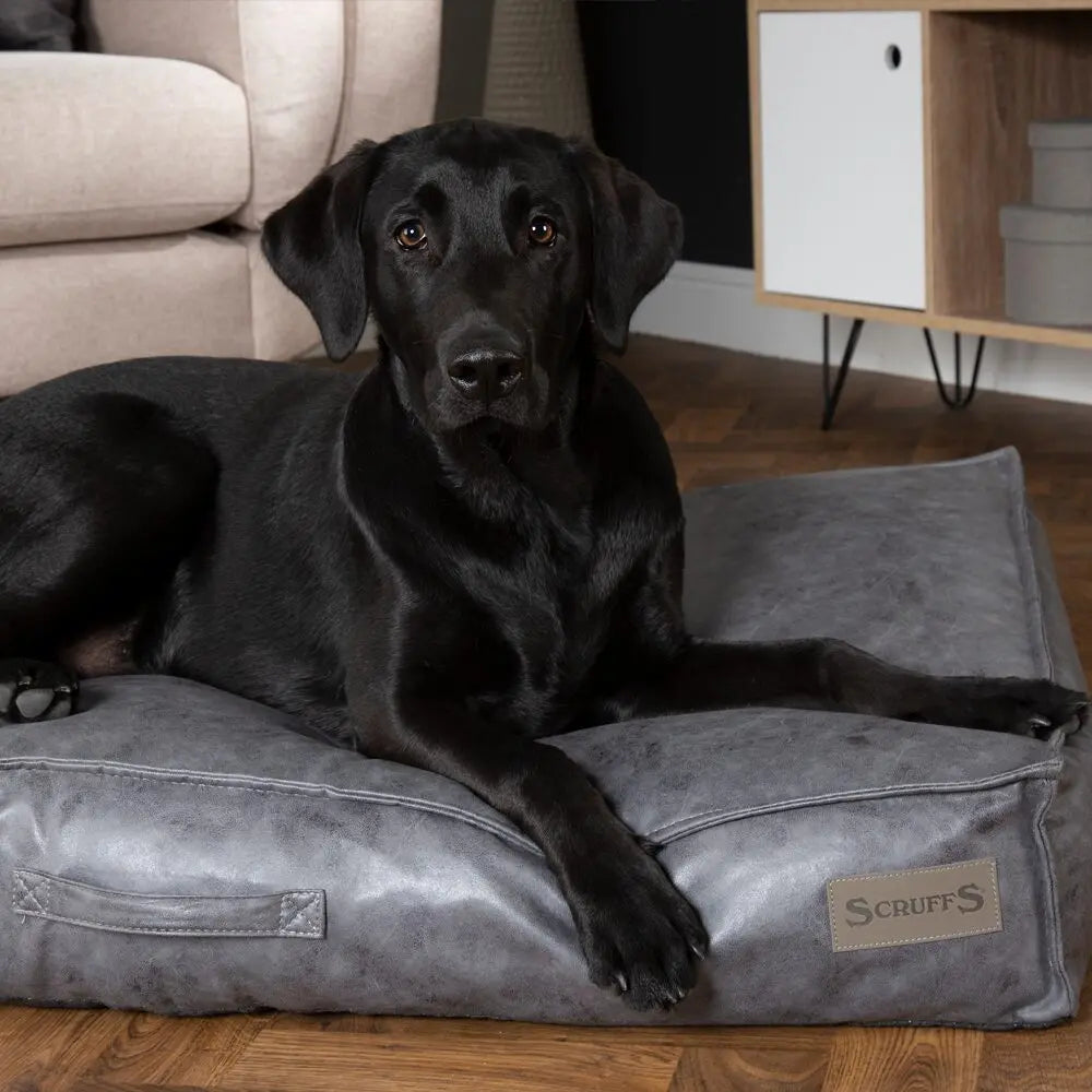 Knightsbridge Dog Mattress (Chocolate, Turquoise, Grey or Olive) by Scruffs - Memoriex