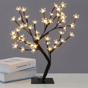 LED Crystal Cherry Blossom Tree Light Night Lights Table Lamp Christmas Fairy Wedding Decoration Lighting Luminarias de mesa - Memoriex 