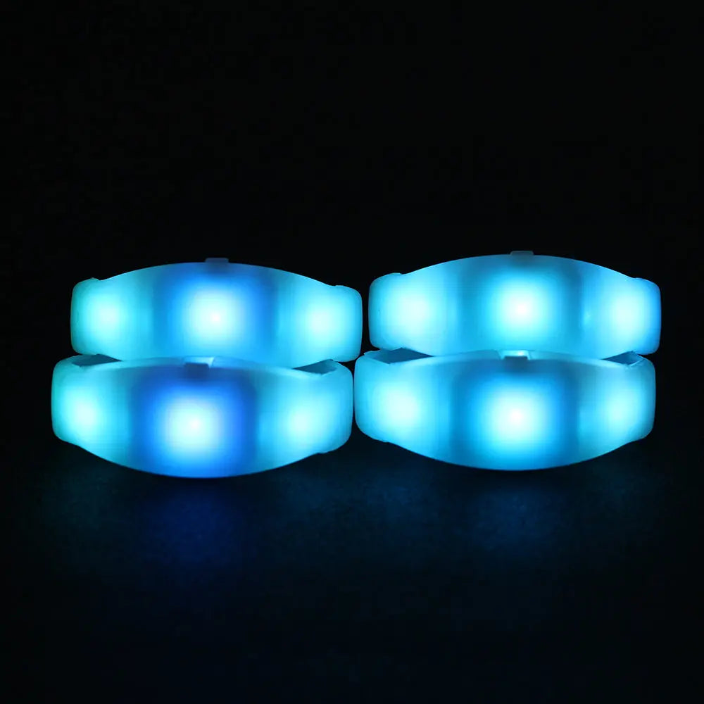 LED Party Supplies Button 7 Color Bracelet-2