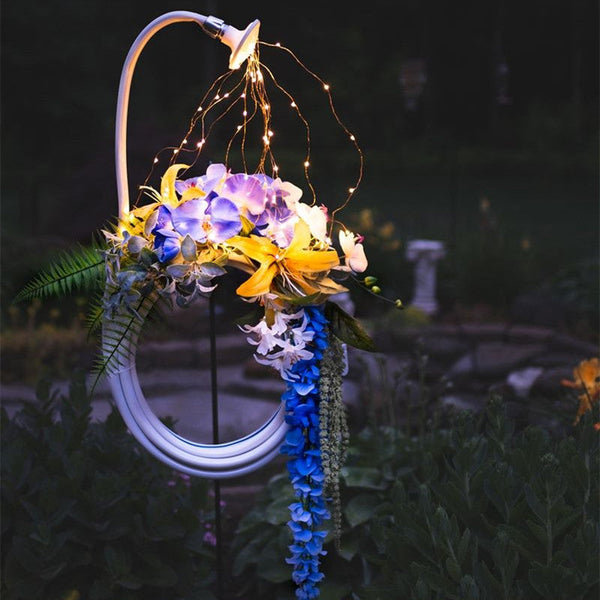 LED Vines Light Solar Fairy String Light Outdoor Waterproof Copper Wire DIY Decora Holiday Party Wedding Garden Room - Memoriex 