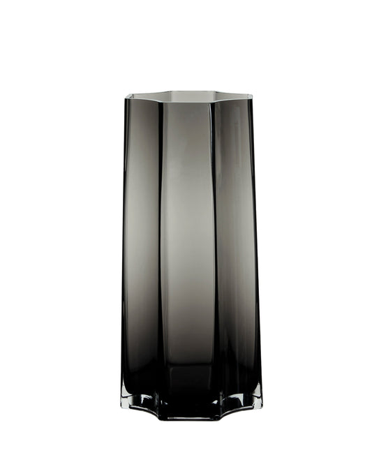 Modern-Classic Luxury tall vase, stylish design, LENOX 40 Gray-0