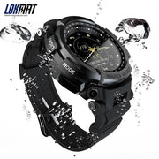 LOKMAT Sport Smart Watch Professional 5ATM Waterproof Bluetooth Call Reminder Digital Men Clock SmartWatch For ios and Android - Memoriex 