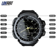 LOKMAT Sport Smart Watch Professional 5ATM Waterproof Bluetooth Call Reminder Digital Men Clock SmartWatch For ios and Android - Memoriex 