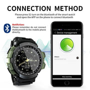 LOKMAT Sport Smart Watch Professional 5ATM Waterproof Bluetooth Call Reminder Digital Men Clock SmartWatch For ios and Android - Memoriex 