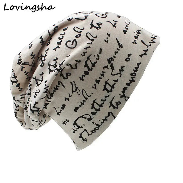 LOVINGSHA High Quality Brand Women Hat Unisex Warm Ladies Autumn Winter Hat Fashion Hip-hop Beanie For Men Chapeu Feminino Cap - Memoriex 