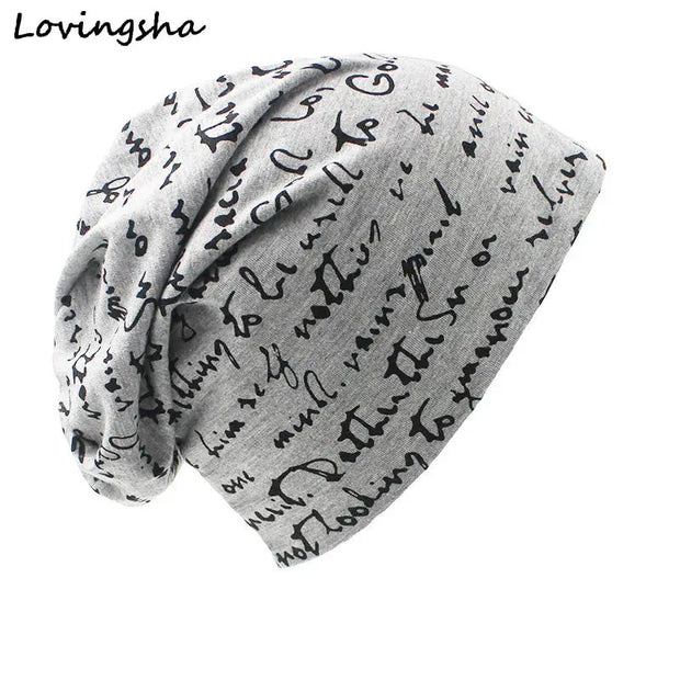 LOVINGSHA High Quality Brand Women Hat Unisex Warm Ladies Autumn Winter Hat Fashion Hip-hop Beanie For Men Chapeu Feminino Cap - Memoriex 