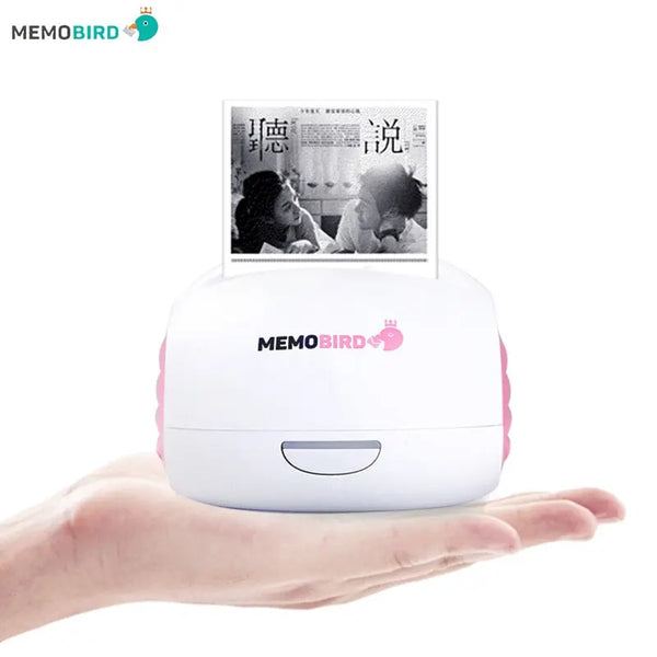 Label printer MEMOBIRD G2 New Mini Printers Phone WIFI Remote Wireless Connection Printers Photo Thermal Printers - Memoriex 
