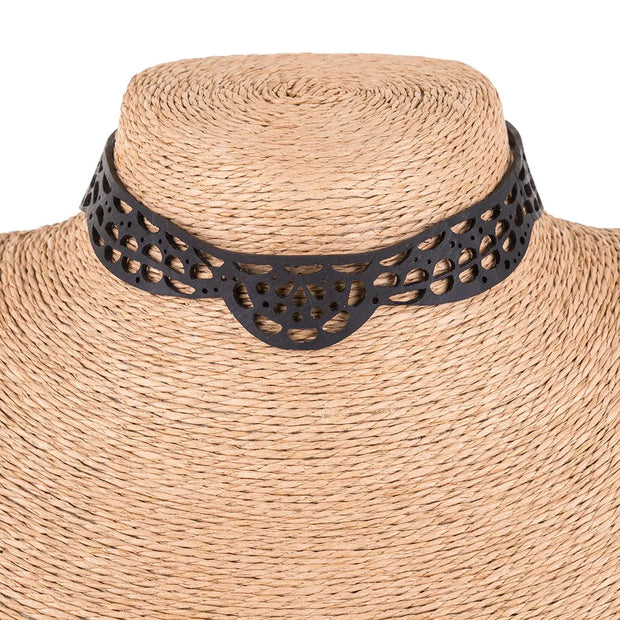 Lace Vegan Inner Tube Choker - Memoriex 
