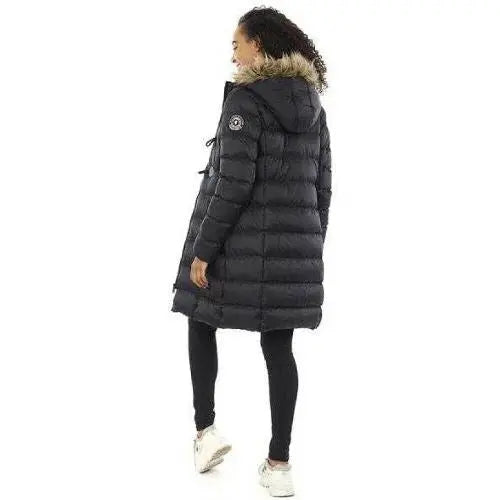 Ladies Brave Soul Wizard Padded Jacket-3