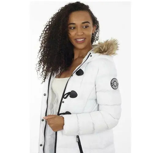 Ladies Brave Soul Wizard Padded Jacket-5