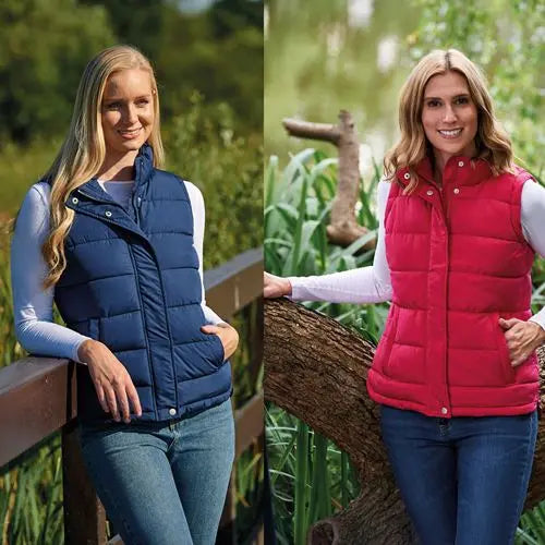 Ladies Champion Vermont Winter Warm Puffer Padded Gilet-0