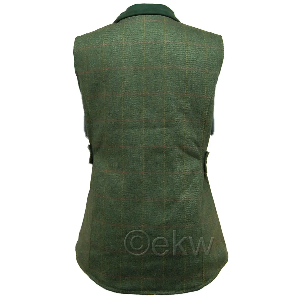 Ladies Game Tweed Gilet-4