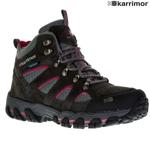 Ladies Karrimor Bodmin V Weathertite Mid Rise Waterproof Hiking Shoes - Memoriex 