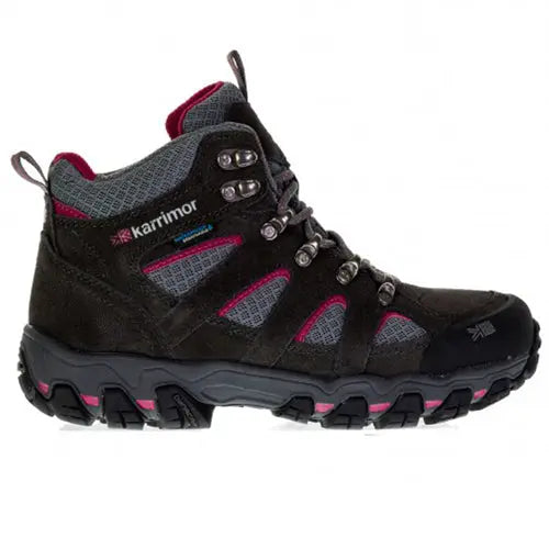 Ladies Karrimor Bodmin V Weathertite Mid Rise Waterproof Hiking Shoes - Memoriex 