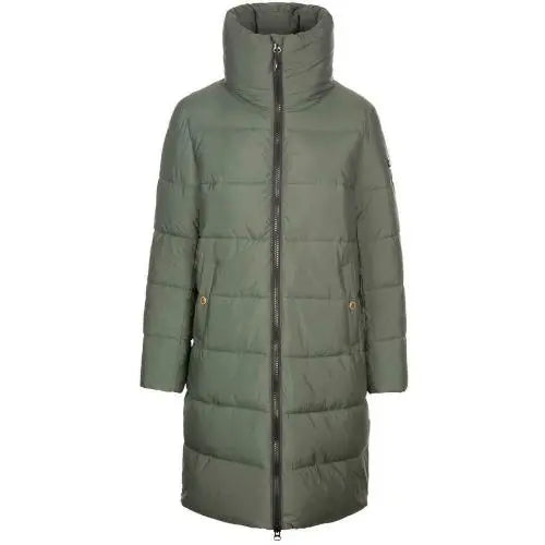 Ladies Trespass Faith Padded Long Length Jacket - Memoriex 