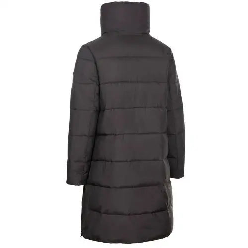 Ladies Trespass Faith Padded Long Length Jacket - Memoriex 