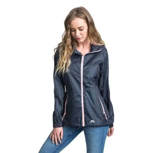 Ladies Trespass Indulge Packaway Raincoat TP75 Jacket - Memoriex 