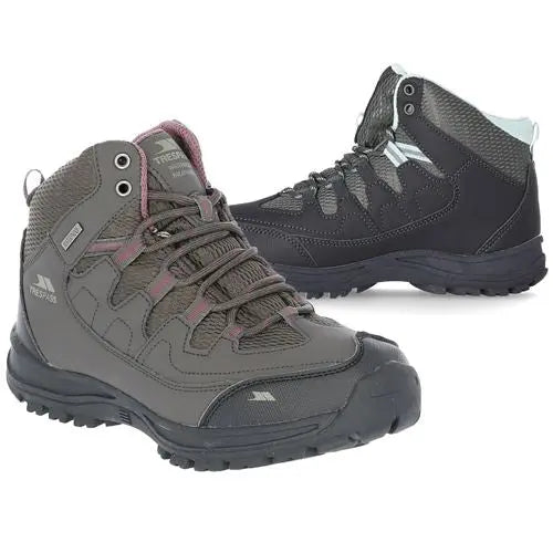 Ladies Trespass Mitzi Mid Cut Hikers - Memoriex 