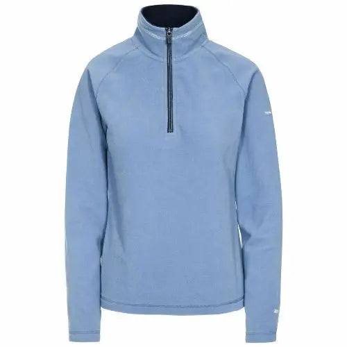 Ladies Trespass Skylar Half Zip Top Fleece Jumper-8