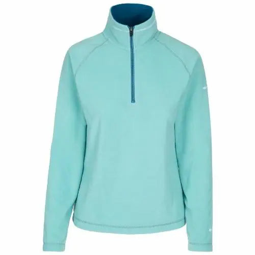 Ladies Trespass Skylar Half Zip Top Fleece Jumper-13