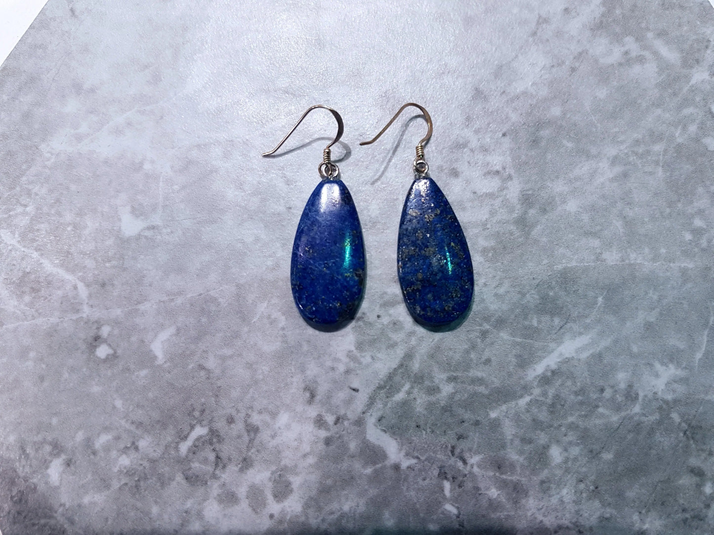 Lapis Lazuli Sterling Silver Earring - Memoriex