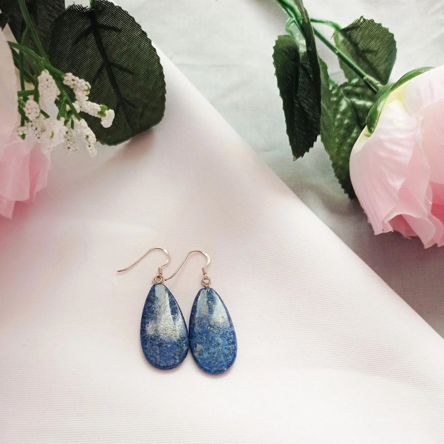 Lapis Lazuli Sterling Silver Earring - Memoriex