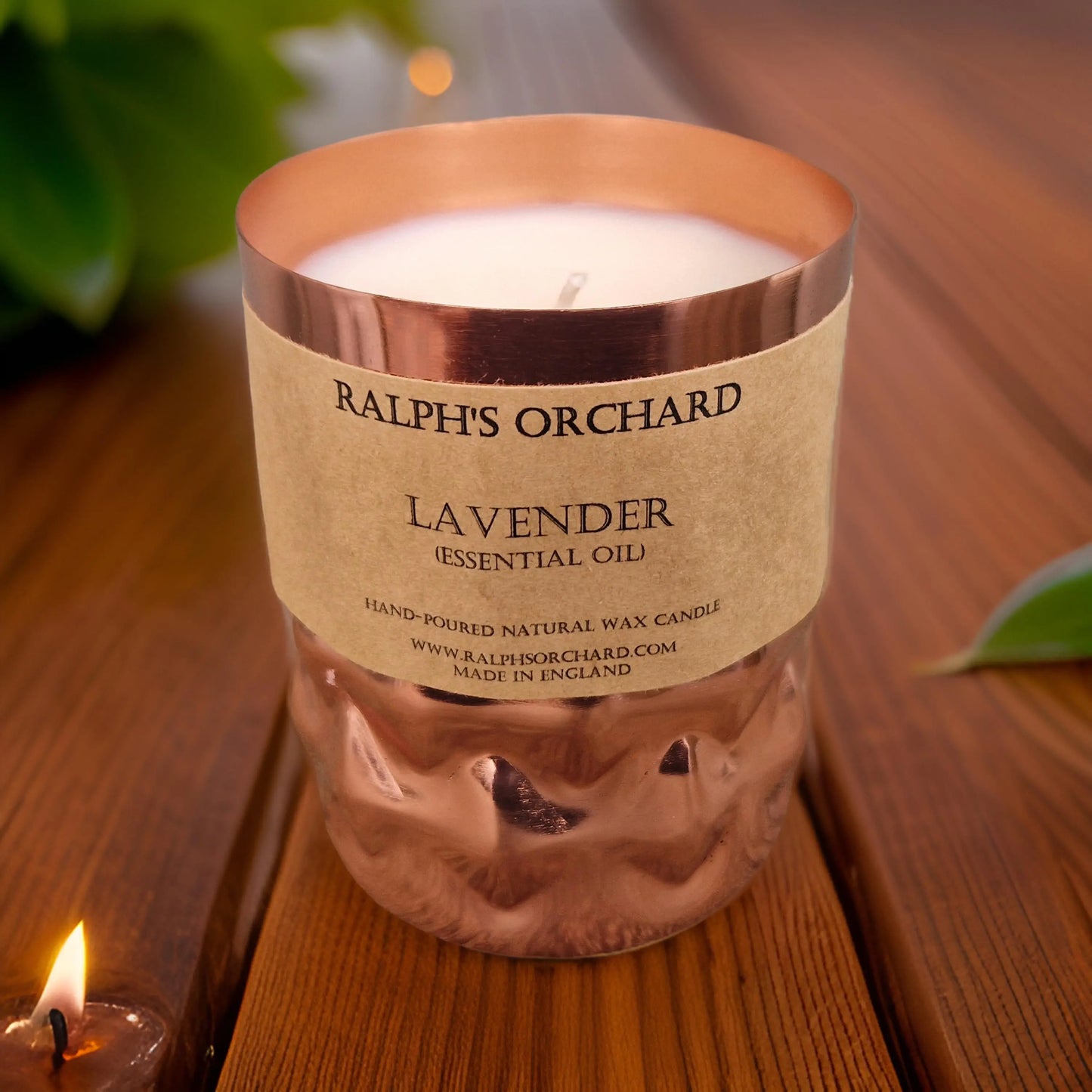 Lavender Essential Oil Candle-8