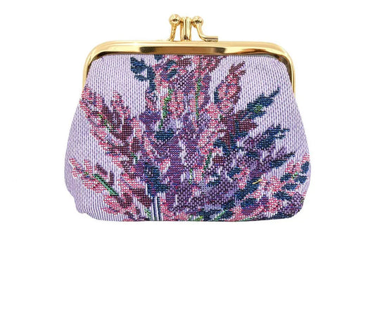 Lavender - Frame Purse-0