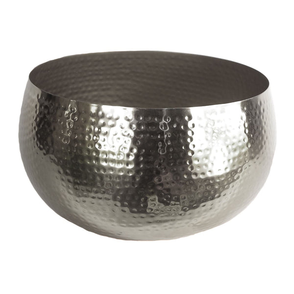 Leaf Metal Planter Edge Metal Planter SILVER XL - Memoriex 