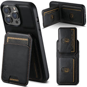 Leather Business Card Phone Case - Memoriex 