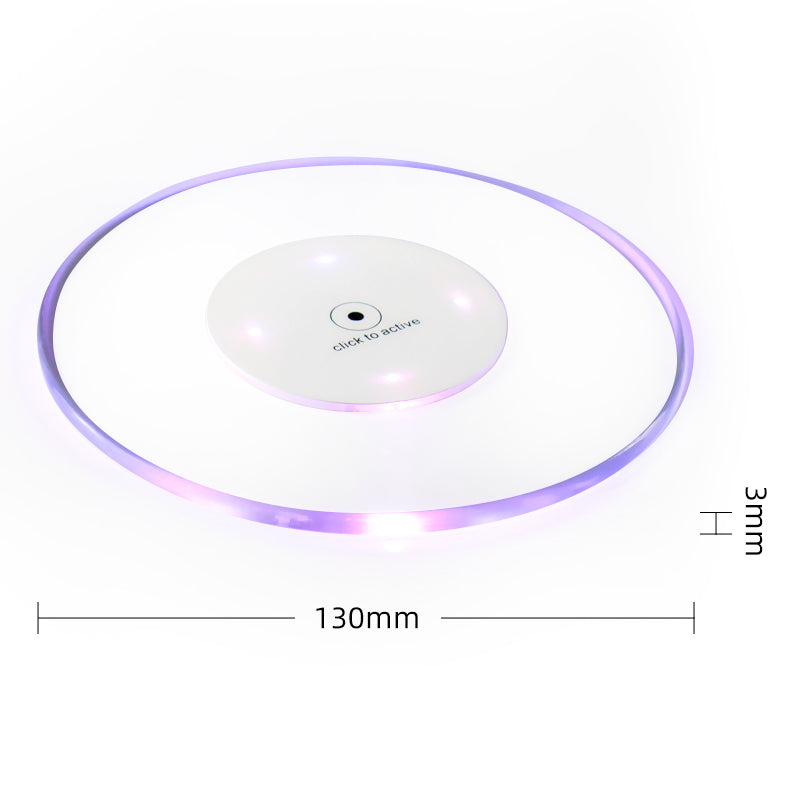 Transparent LED Coaster for Bottle Cup-1