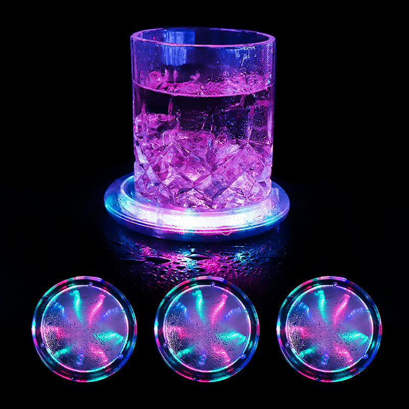 Multicolor Flashing Tunnel LED Coaster-3