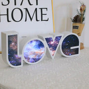 Led Decorative Lights String Valentine's Day Proposal Confession Love Light Box English Letters Modeling Lights - Memoriex 